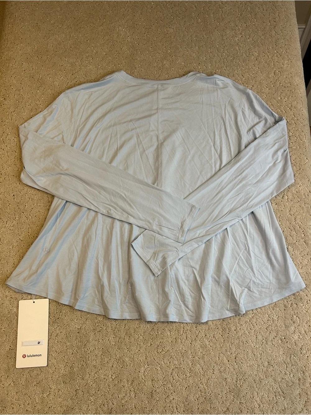 NWT Lululemon Modal Relaxed Fit Lounge Long Sleeve STRH Size 6